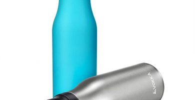 boca estrecha botella de agua inoxidable